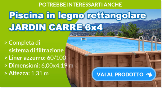 Jardin Carre 6x4 m